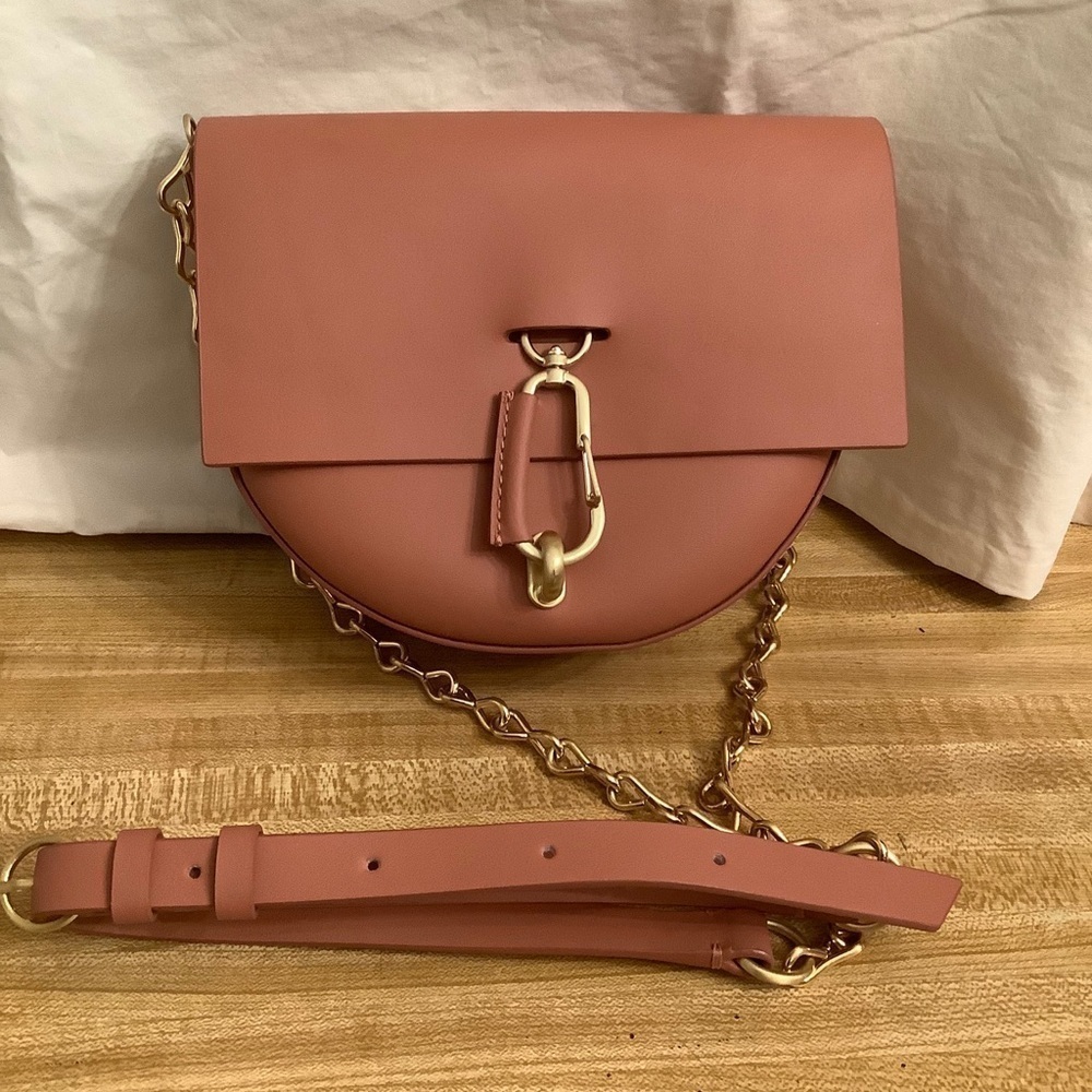 Zac Zac Posen Belay Mini Saddle Women Crossbody Bag - Picture 2 of 16